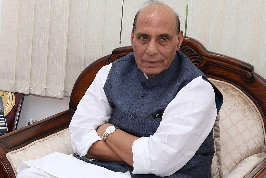 Rajnath Singh calls for patience as BJP MP demands law for Ram temple at party meet