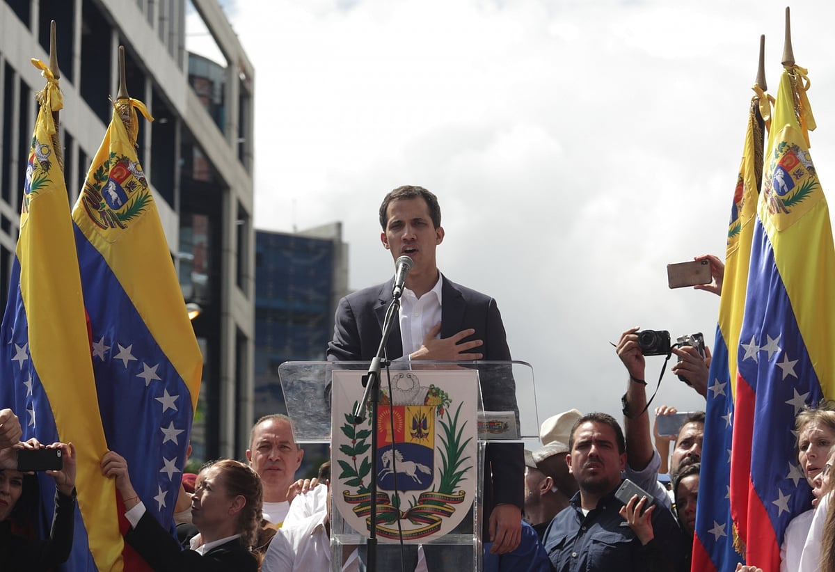 Travel ban on Venezuela opposition head Guaido  