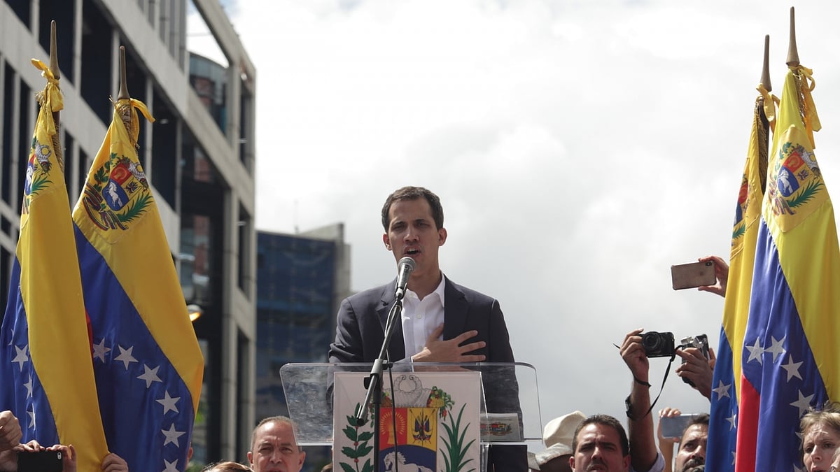Travel ban on Venezuela opposition head Guaido  