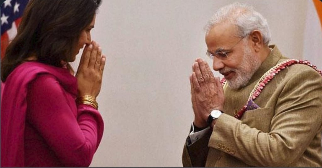 Tulsi Gabbard’s ties to Sangh Parivar raise red flags as she prepares to challenge Trump