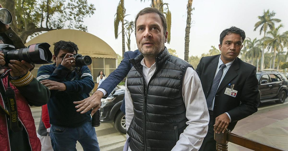 Rahul Gandhi meets Goa CM Manohar Parrikar, enquires about his health