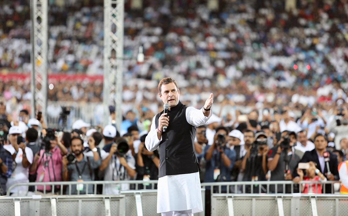Help us in tackling unemployment, farm distress: Rahul Gandhi woos NRIs in Dubai