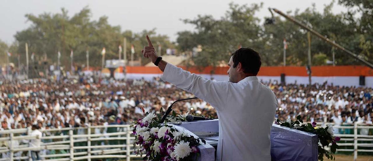 Odisha: Rahul says Patnaik being “remote-controlled” by Modi; offers farm loan waivers
