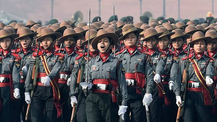 Rising women power, splendid display of military might, glimpses from Gandhi’s life mark Republic Day parade