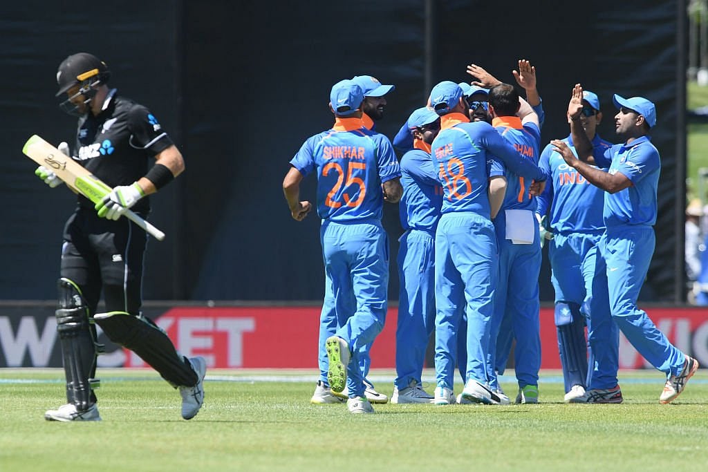 1st ODI: Kuldeep Yadav and  Mohammed Shami’s exceptional bowling restricts New Zealand to 157 