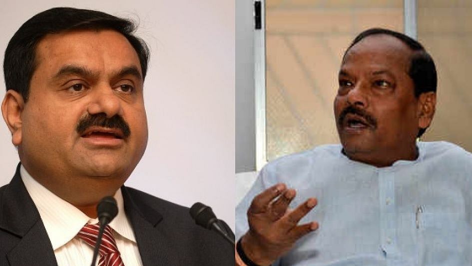 Gautam Adani; Jharkhand CM Raghubar Das