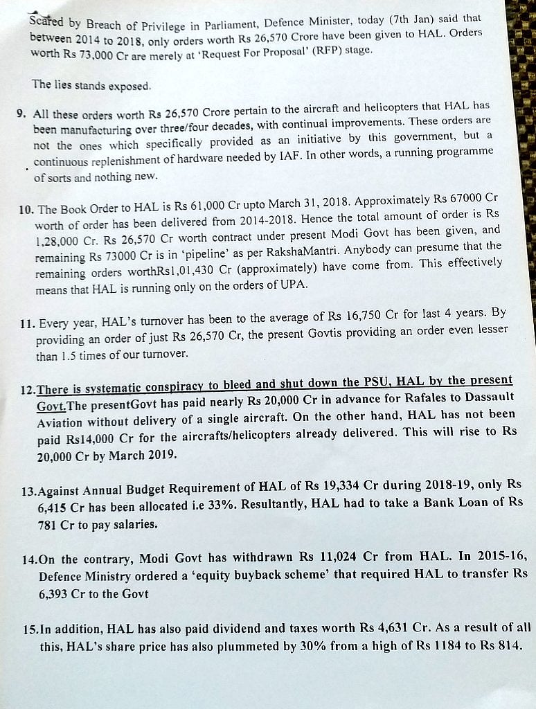 HAL employees slam Modi govt, say nothing has been done to better the condition of HAL