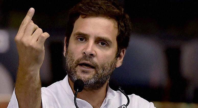Rahul Gandhi hits out at PM Modi for India’s unemployment rate hitting a 45-year high in 2017-18