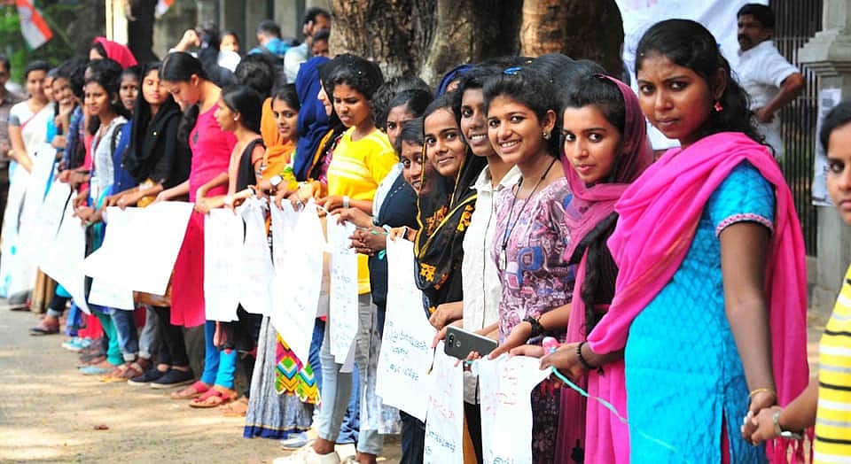Sabarimala row: Lakhs of women to form ‘Women’s wall’ in Kerala to uphold gender equality