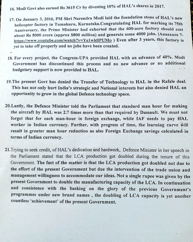 HAL employees slam Modi govt, say nothing has been done to better the condition of HAL