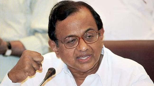 Senior Congress leader P Chidambaram