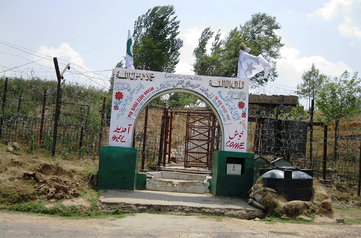 A shrine in Balakote sector.