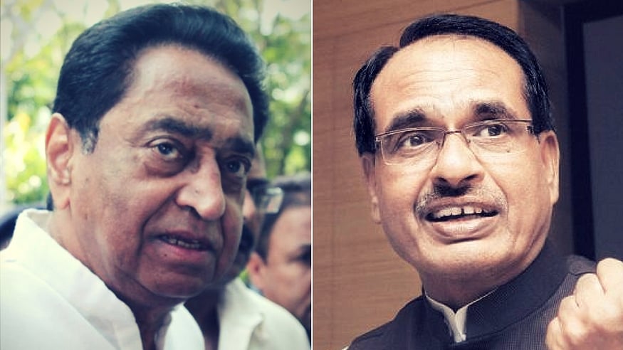 Madhya Pradesh CM Kamal Nath and former state CM Shivraj Chauhan