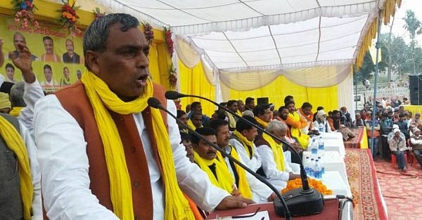 SBSP chief Om Prakash Rajbhar: Option of joining SP-BSP alliance open 