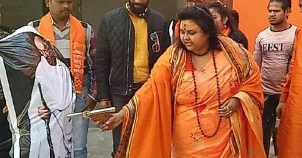 UP police arrests Hindu Mahasabha leader for recreating Mahatma Gandhi’s assassination