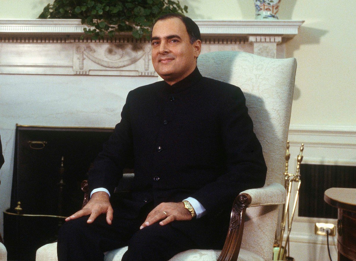 In remembrance of  Rajiv Gandhi, who was killed on this day 28 years ago 