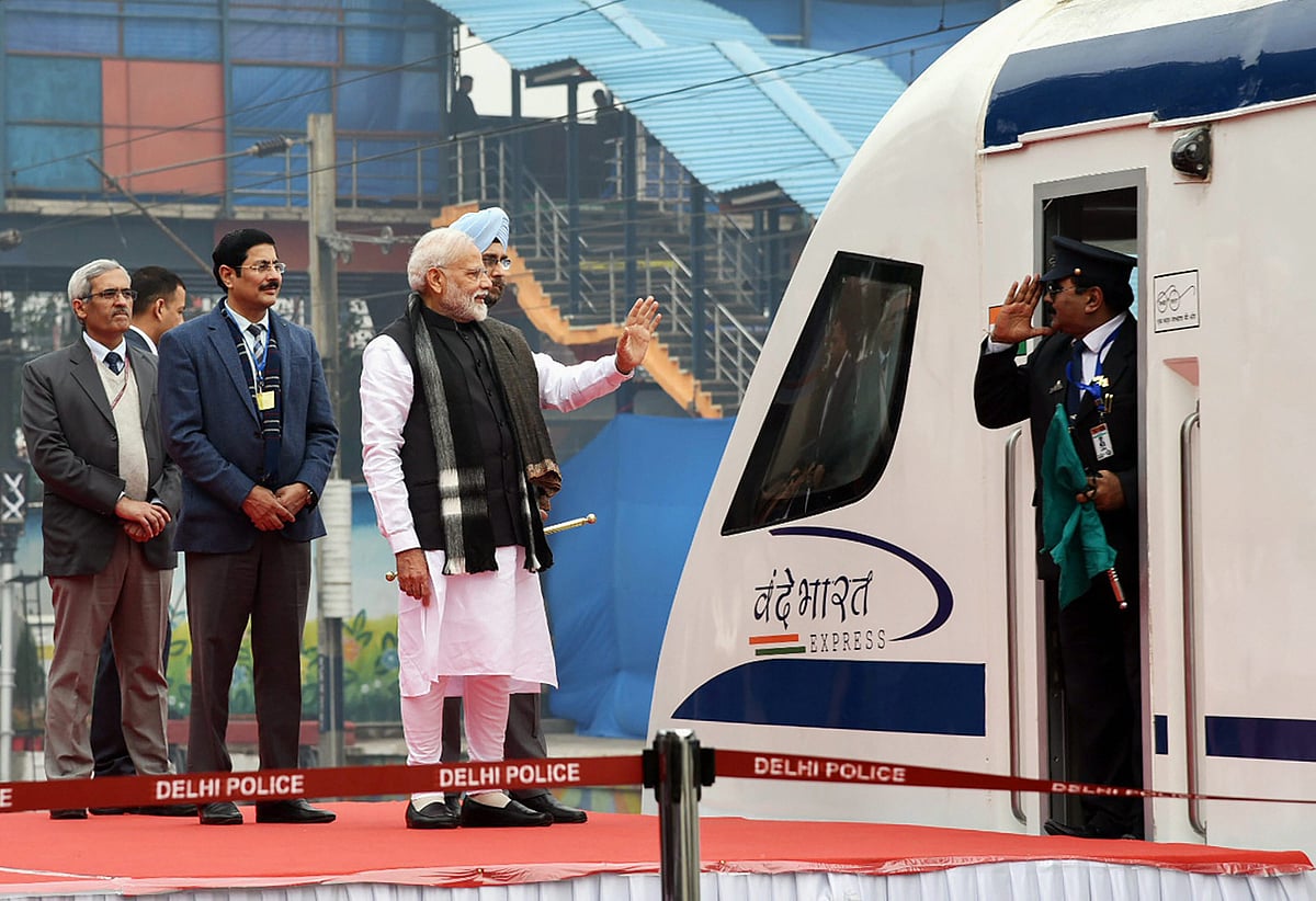 Stone hurled at Vande Bharat Express, third such incident in two months 