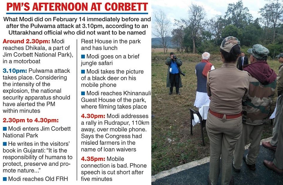 ‘Prime Time Minister’ and ‘#Photoshootsarkar trend on Twitter as details tumble out of PM’s Corbett break