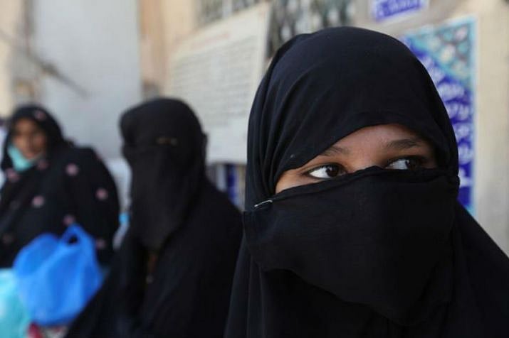 Jharkhand Opposition protests against removal of burqa, black dupattas in Assembly