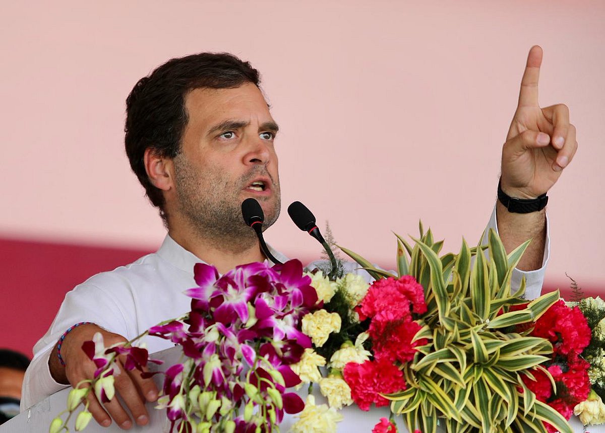 Rahul Gandhi takes a swipe at PM Modi yet again, calls him ‘jumla raja’, his rule ‘chaupat raj’