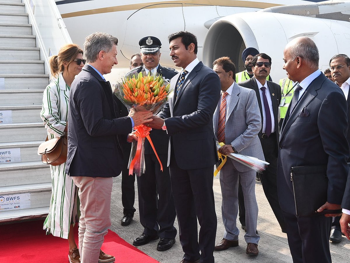 Argentina President Mauricio Macri will hold delegation-level talks with PM Modi on his 3-day visit to India