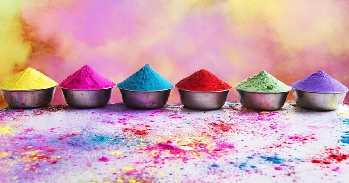 Choose colours wisely - go organic this Holi!  