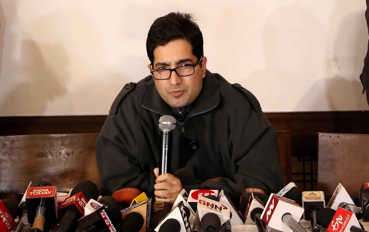 Former IAS officer Shah Faesal launches Jammu and Kashmir People’s Movement