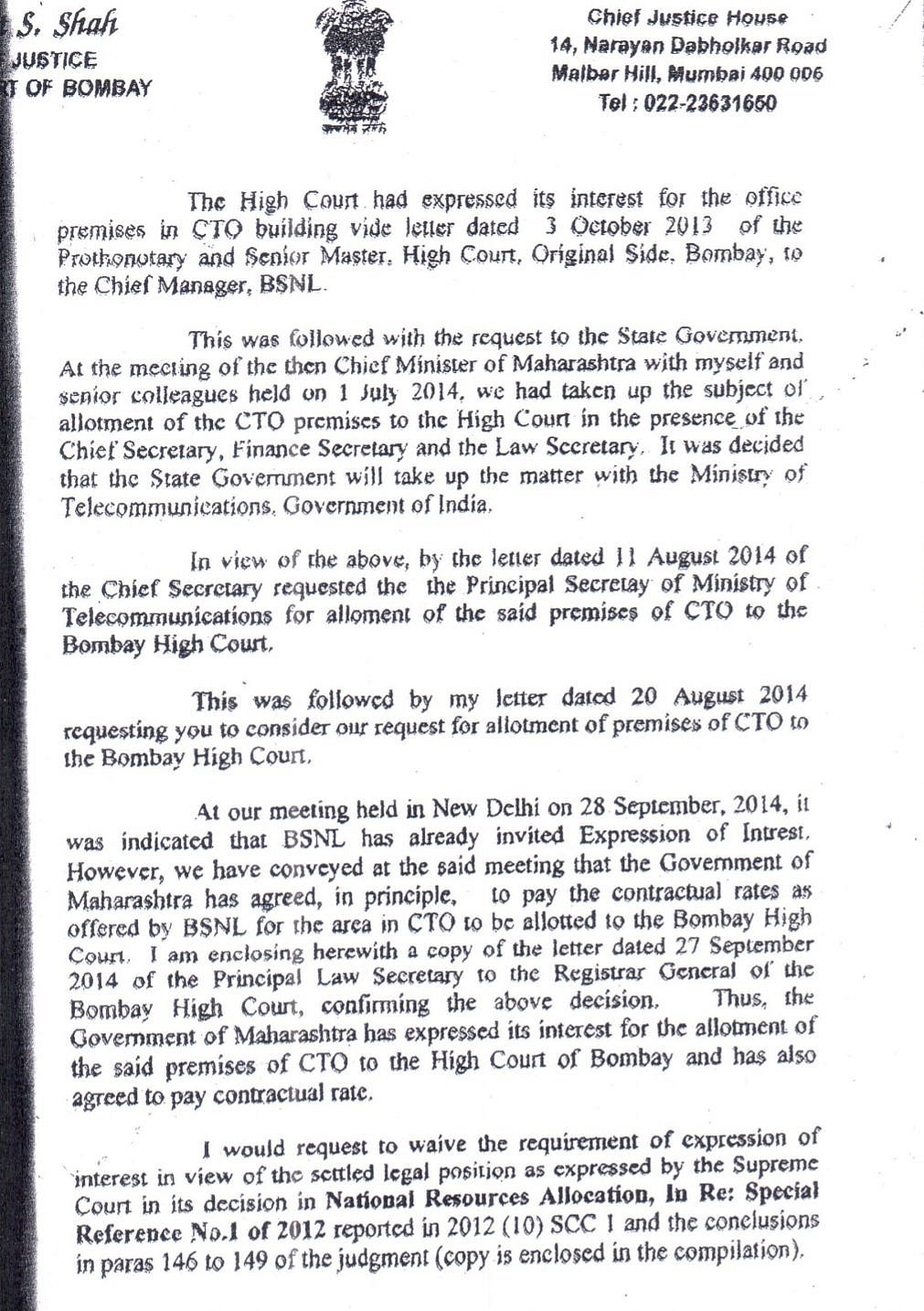 Modi govt orders BSNL, DoT to vacate CTO Mumbai to make space for Bombay High Court; DoT reluctant