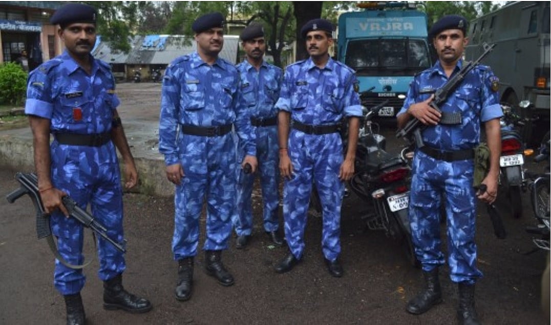 Central forces conduct route march in Kolkata to build confidence of voters