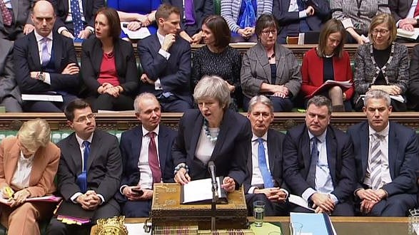British MPs vote to change Brexit date
