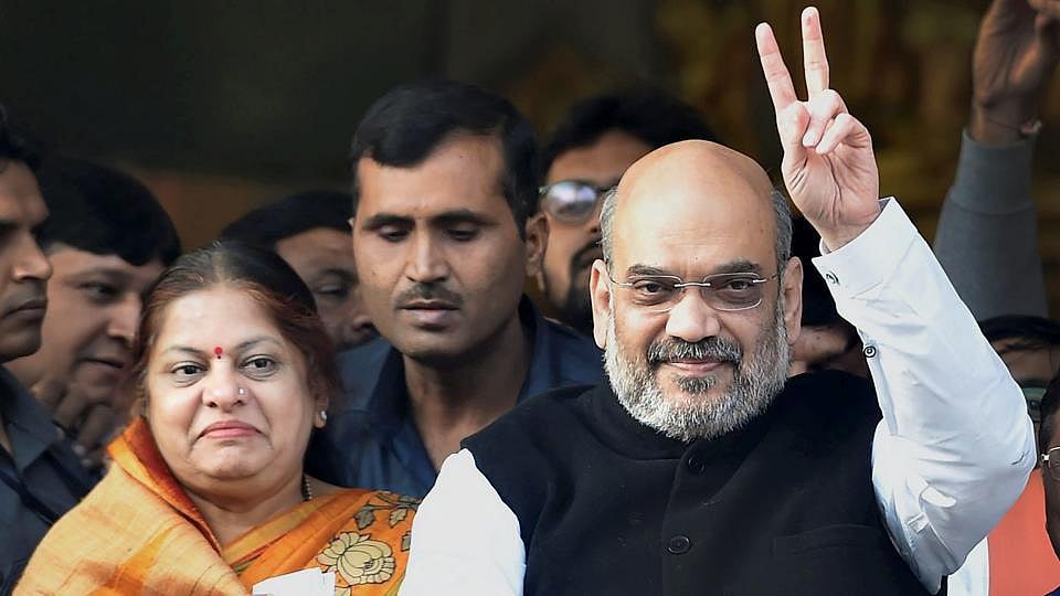 BJP chief  Amit Shah’s wife’s income grew 16-fold in 5 years