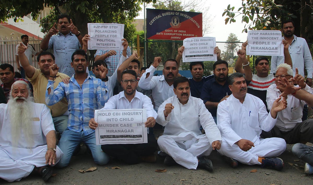 Jammu and Kashmir: JKNPP alleges ‘saffronisation of administration’ ahead of LS polls, stages protest