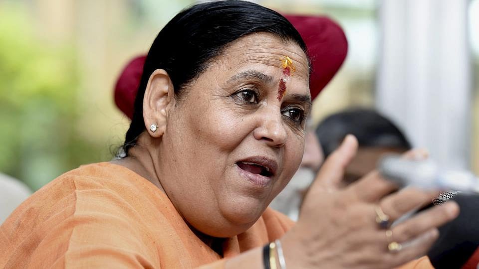 Uma Bharti stays out of Lok Sabha polls, appointed BJP vice president 