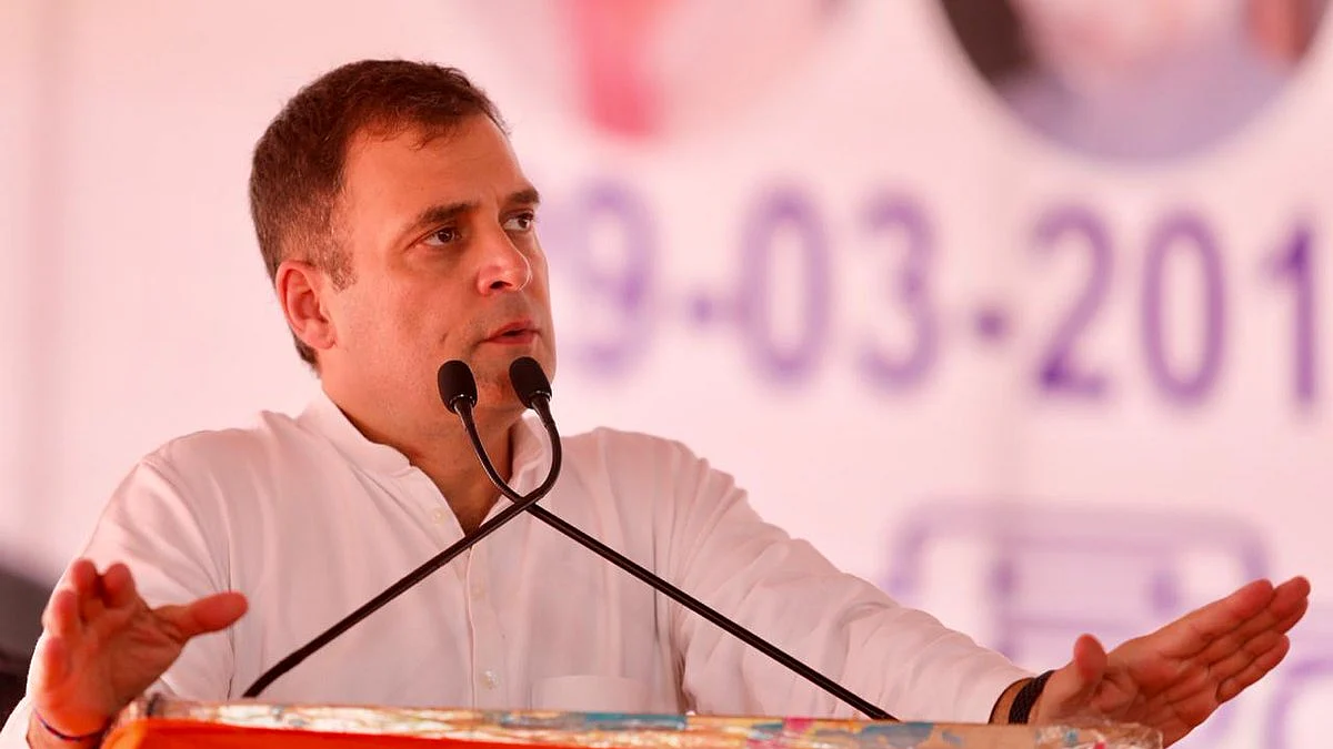 Congress president Rahul Gandhi
