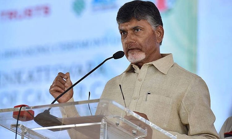 Chandrababu Naidu accuses Telangana government of stealing data under a conspiracy