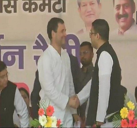  BC Khanduri’s son Manish Khanduri joins Congress