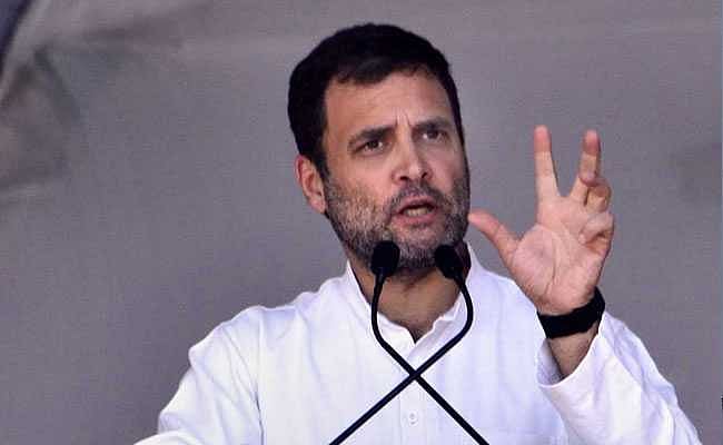 Weak Modi is scared of Xi: Rahul on Masood Azhar issue