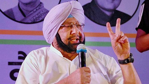 Punjab Chief Minister Amarinder Singh (file photo)
