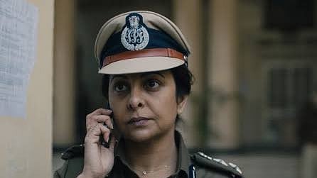 Actress Shefali Shah in web series ‘Delhi Crime’ (Photo courtesy: Twitter)