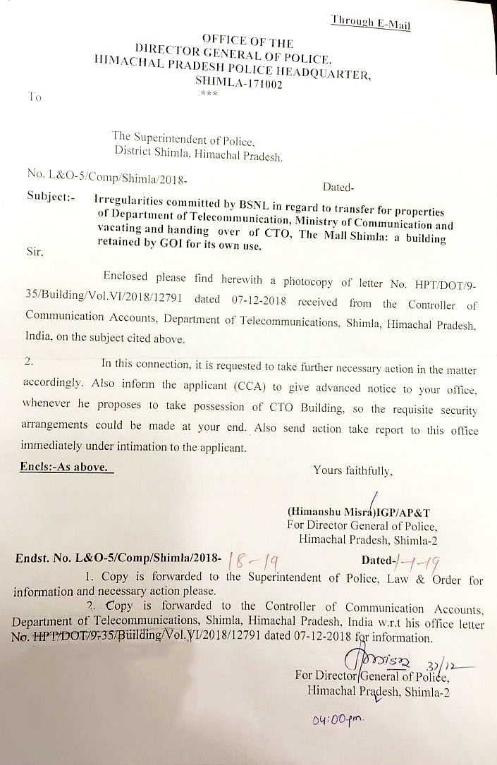 Top DoT, BSNL officials involved in illegally transferring govt assets worth thousands of crores