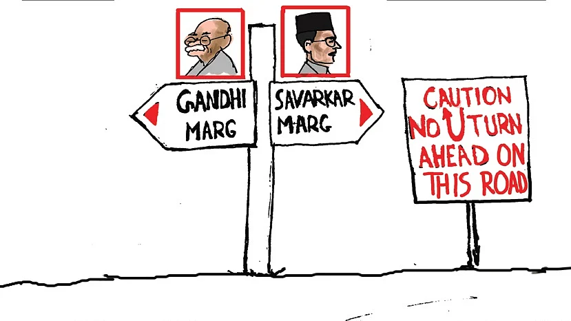 2019: Mahatma Gandhi vs Savarkar