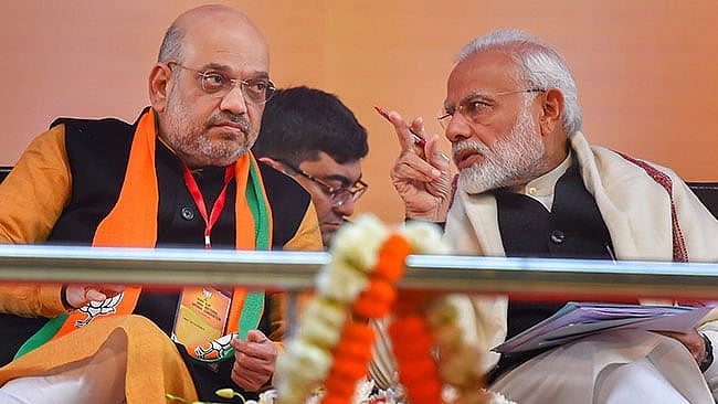 BJP President Amit Shah and Prime Minister Narendra Modi