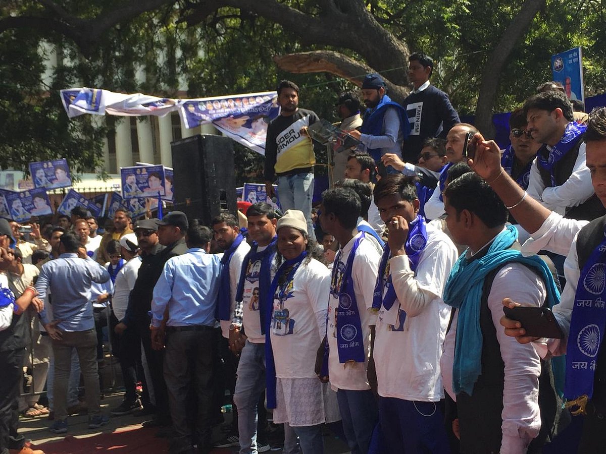 Will you help me oust Modi from Parliament: Bhim Army Chief Aazad
