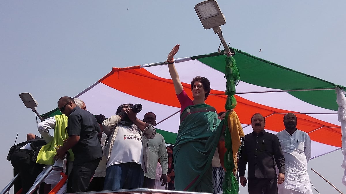 Congress General Secretary and eastern Uttar Pradesh in-charge Priyanka Gandhi Vadra