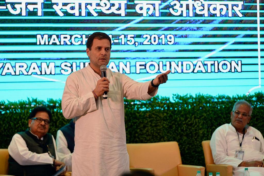  Congress may include Healthcare Act promise in manifesto: Rahul Gandhi