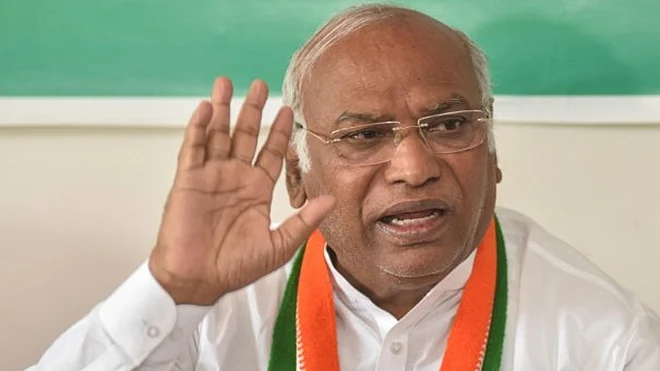 Congress President Mallikarjun Kharge 