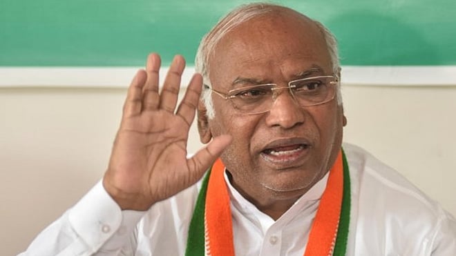 Congress President Mallikarjun Kharge 