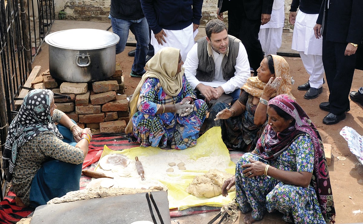 Rahul Gandhi changes political agenda by embarking on politics based on compassion