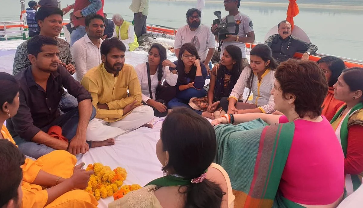“PM Modi’s regime is suppressing people” says Priyanka Gandhi