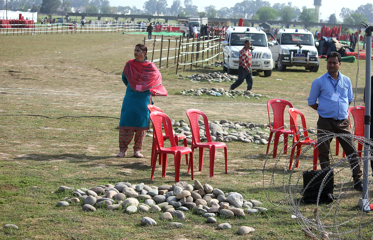 WATCH | Wheat crop of poor farmers in Jammu  destroyed for PM Modi’s poll rally